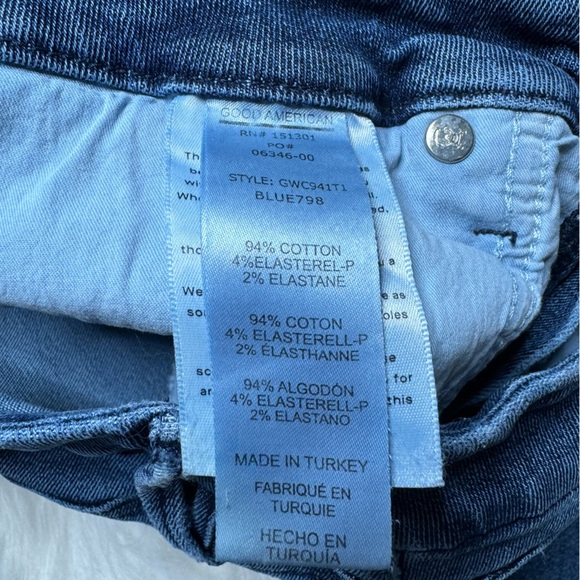 Good American
Good Waist Cropped Skinny Jeans in Blue798 - Picture 5 of 6